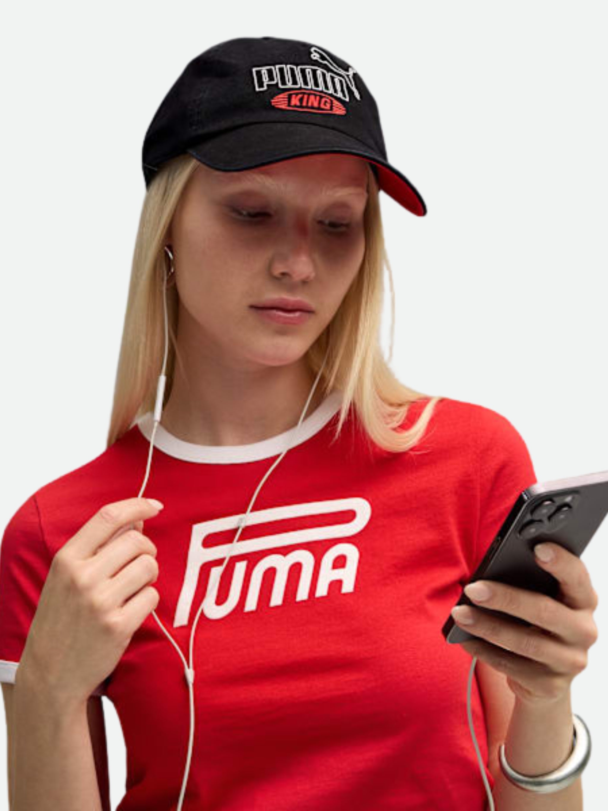 Puma Caps Logo King Black